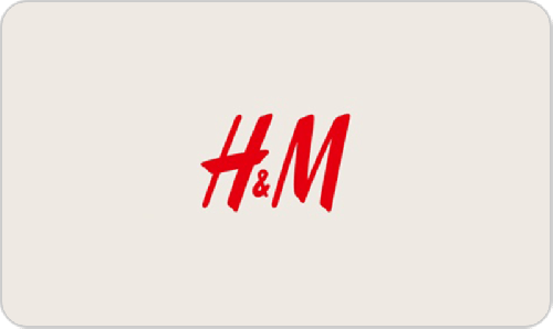 Ecarte cadeau H&M