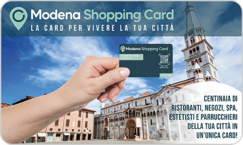Geschenkkarte Modena Shopping Card
