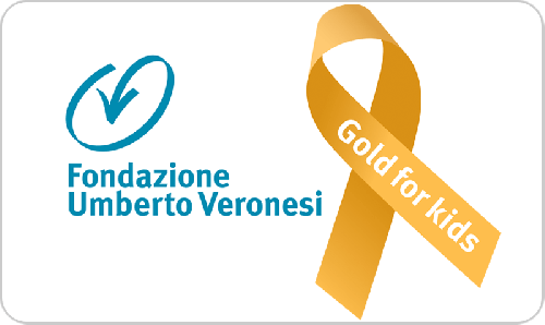Geschenkkarte Fondazione Veronesi - Gold for KIDS