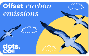Gift card Dots.eco - Offset 10 kgs of CARBON EMISSIONS EUR