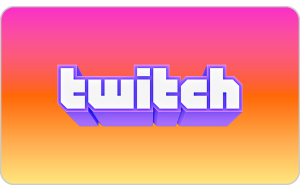 Tarjeta de regalo Twitch
