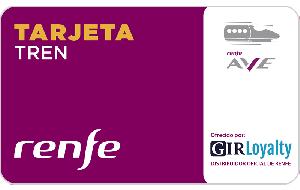 Tarjeta de regalo RENFE