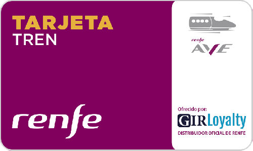 Tarjeta de regalo RENFE Tarjeta de regalo RENFE