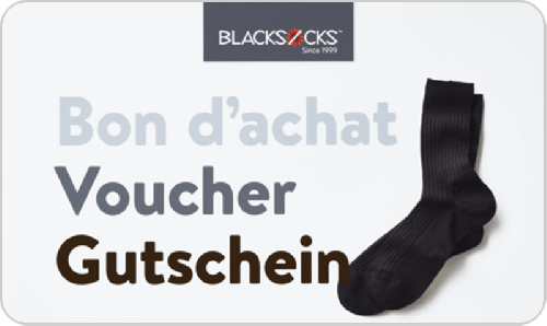 Geschenkkarte Blacksocks Geschenkkarte Blacksocks