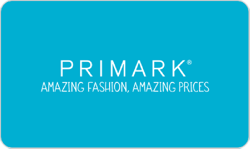 Ecarte cadeau Primark