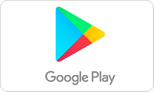 Ecarte cadeau Google Play