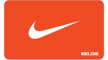 Ecarte cadeau Nike