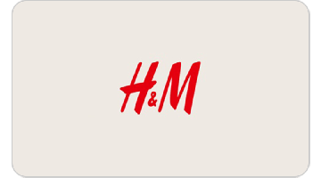 Ecarte cadeau H&M