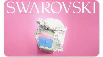 Ecarte cadeau Swarovski
