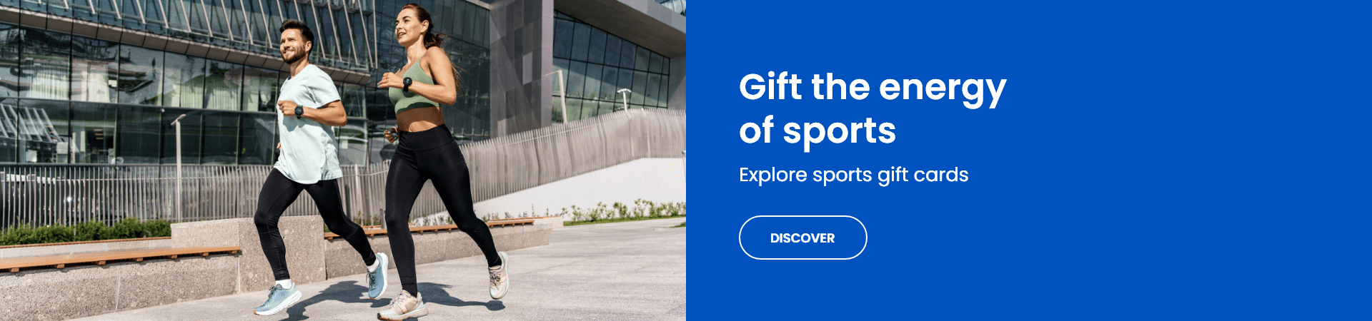 Give the energy of sport with our gift cards.